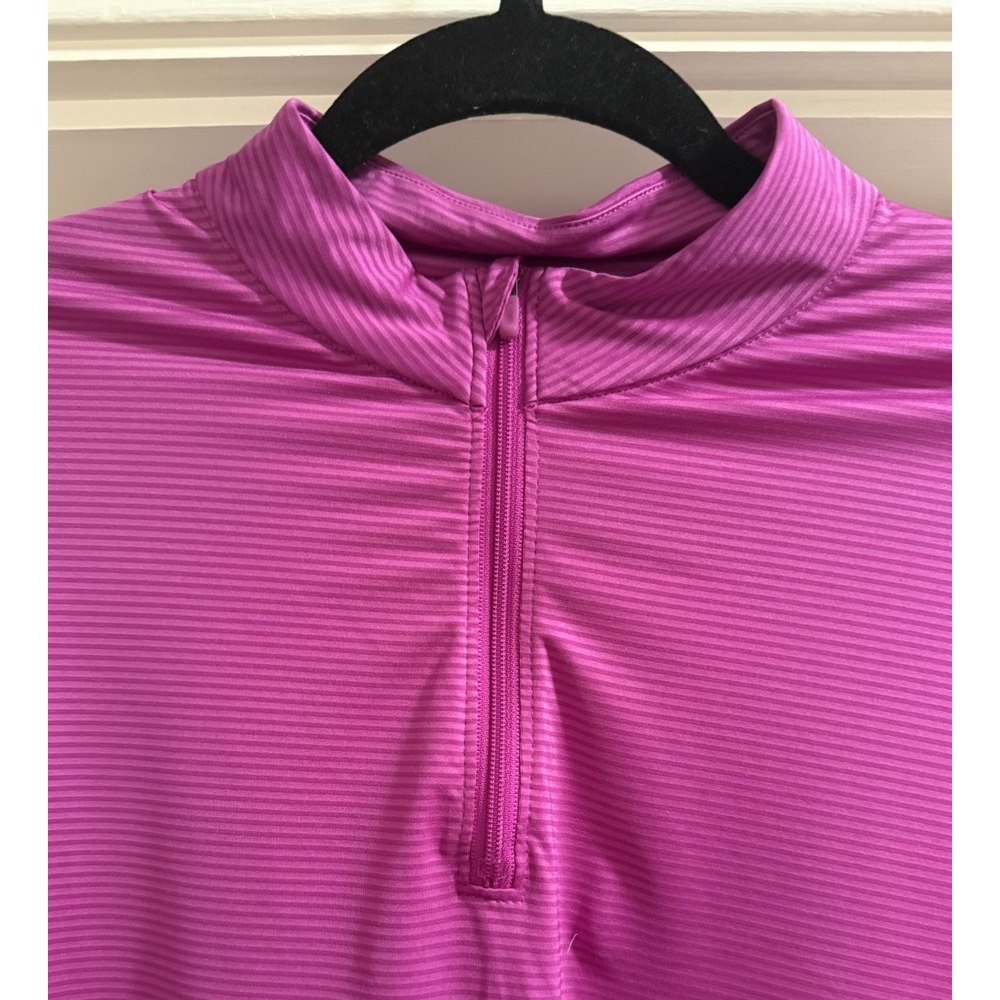 NIKE Women's Dri-FIT Victory UV Long Sleeve Half-Zip Golf Pullover Top Sz S EUC - Picture 5 of 7